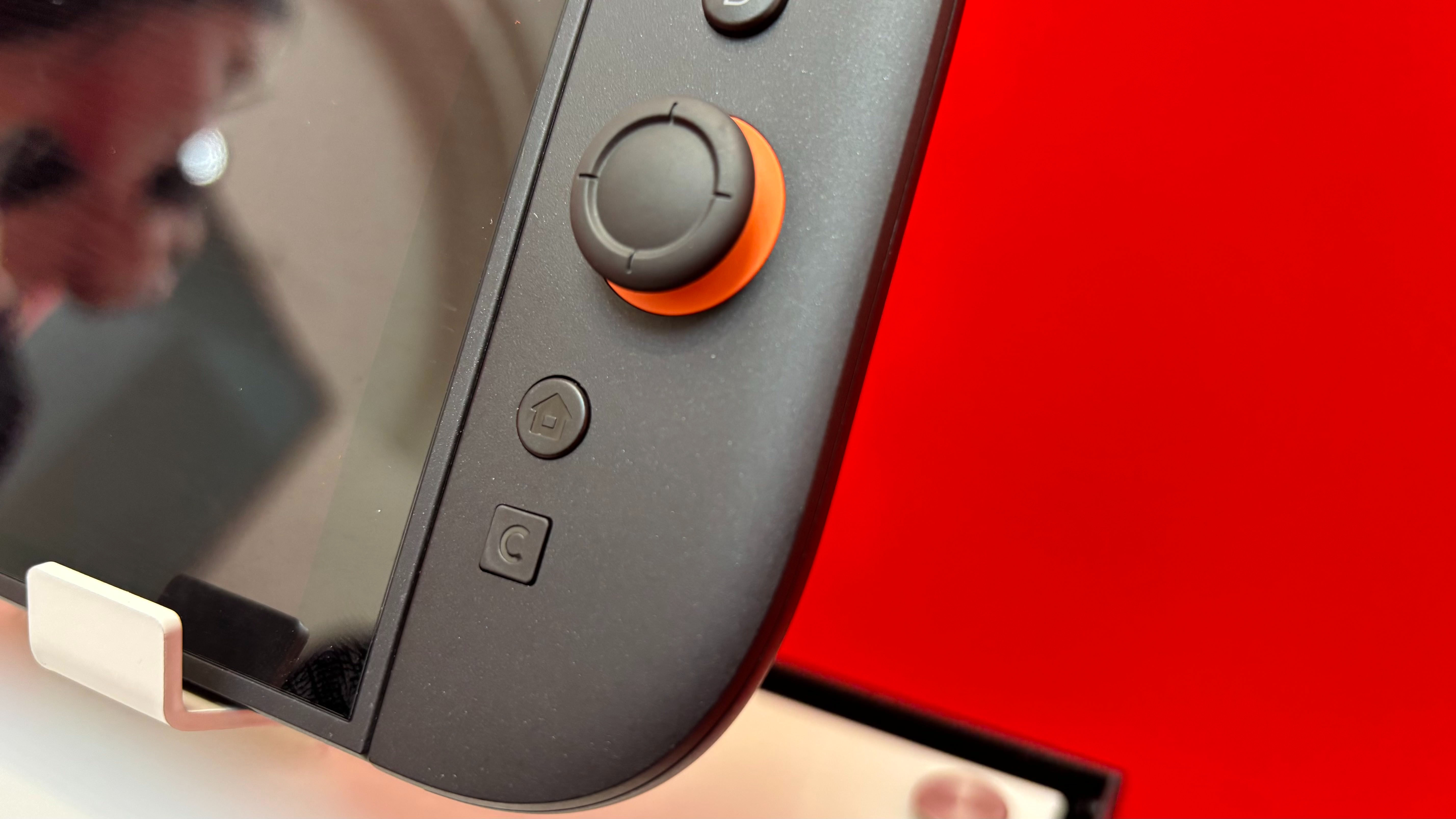 A close up of the Nintendo Switch 2 console