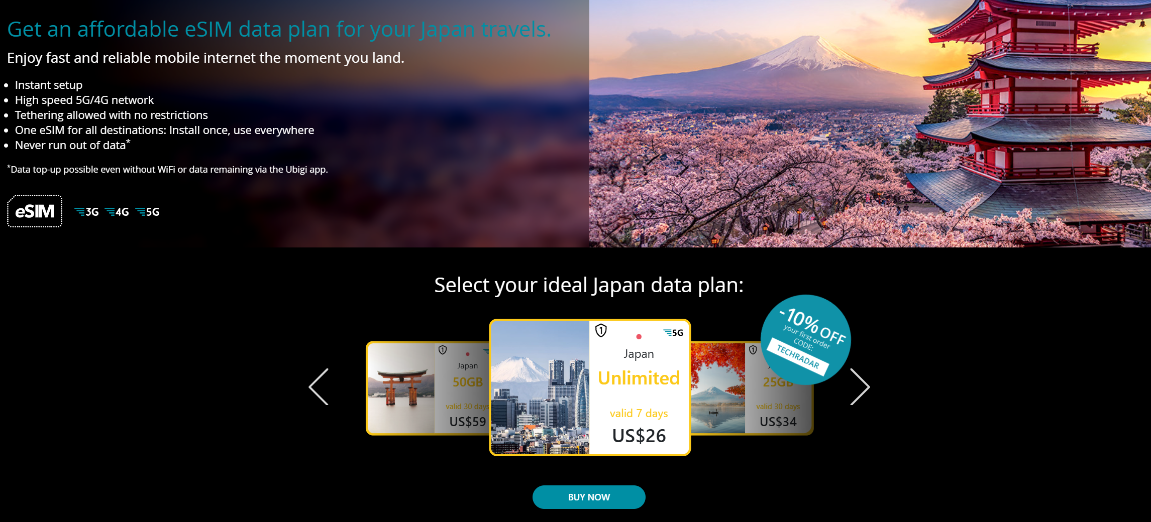 Ubigi Japan deal